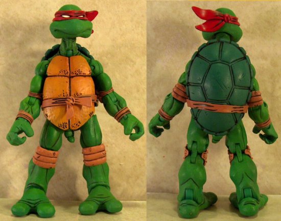 Donatello front and back