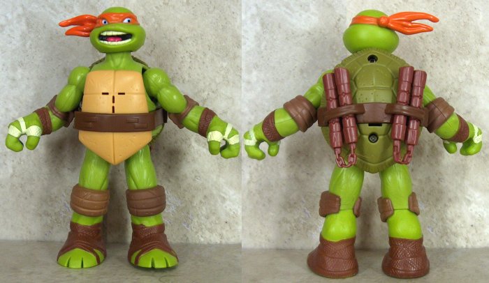 Michelangelo front and back