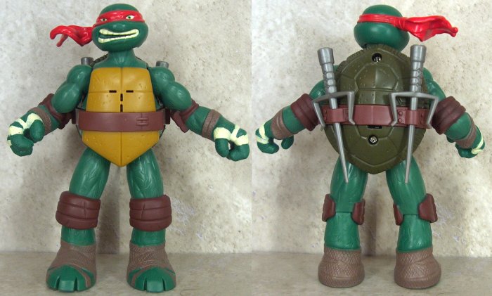 Raphael front and back