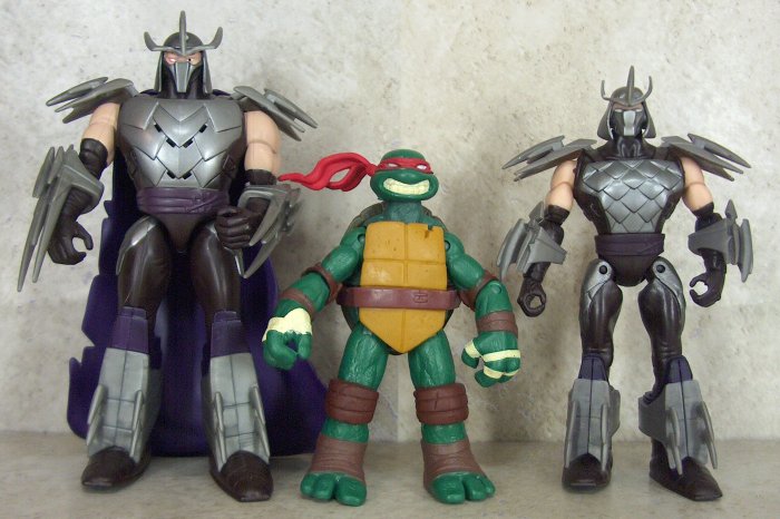 Power SOunds FX Shredder, Raph and regular Shredder