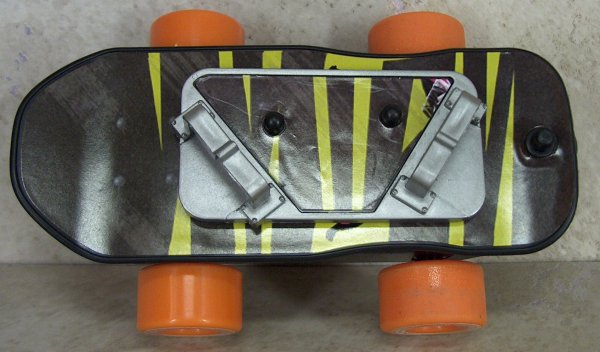 Skateboard top view