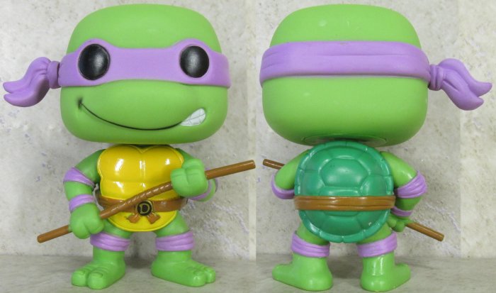 Donatello front and back