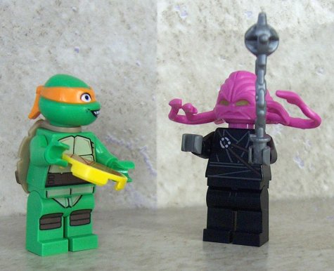 Mike vs Kraang Ninja 