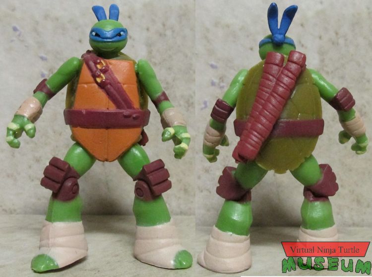 Leonardo front and back