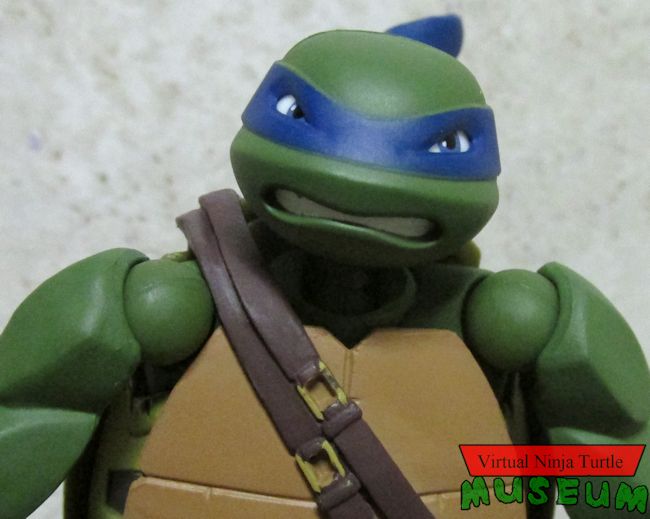 Revoltech Leonardo close up