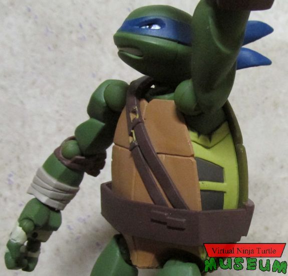 Revoltech TMNT torso detail