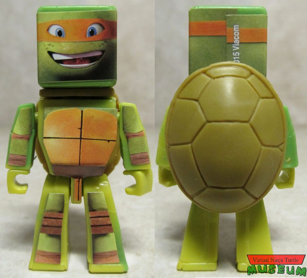 Mega Michelangelo front and back