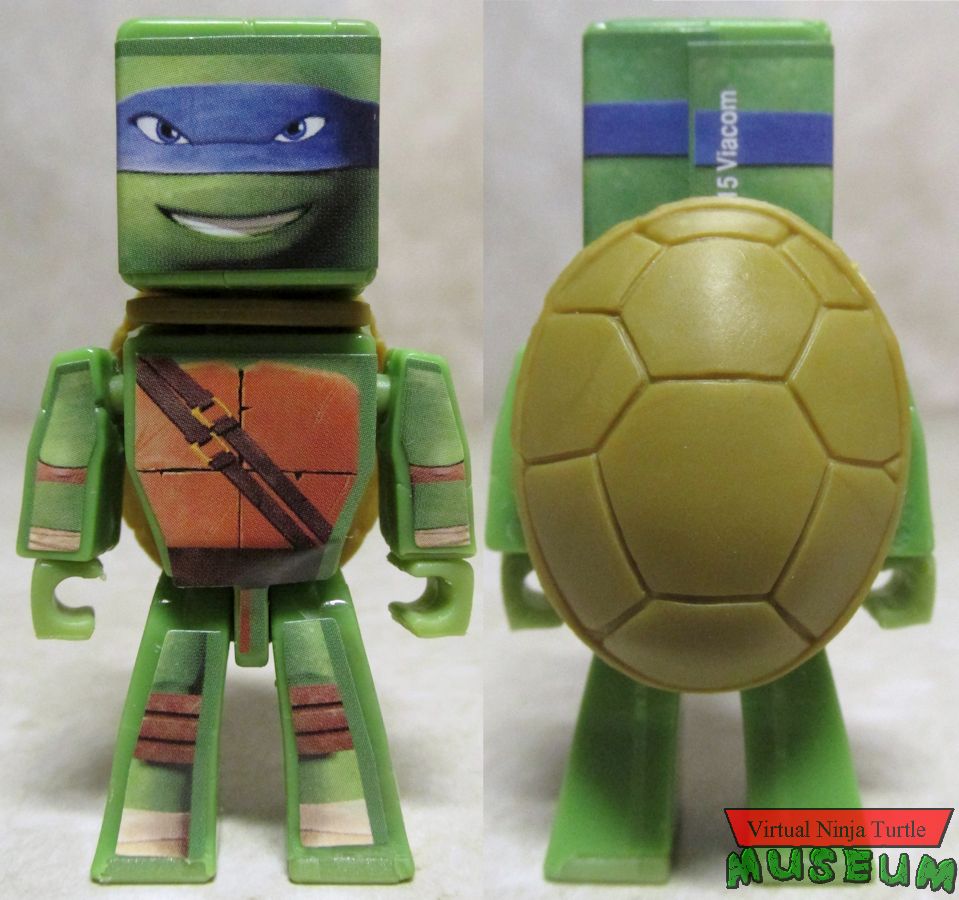 Leonardo front and back