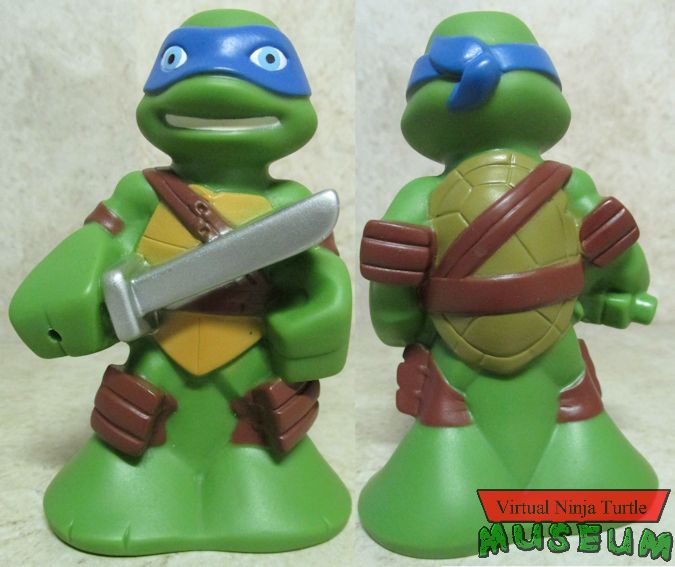 Leonardo front and back