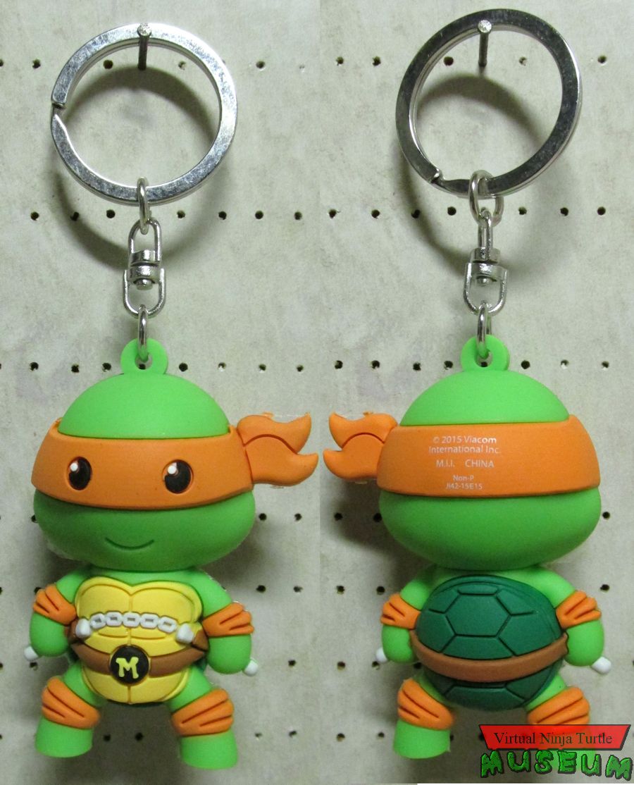 Monogram Michelangelo Keyring front and back