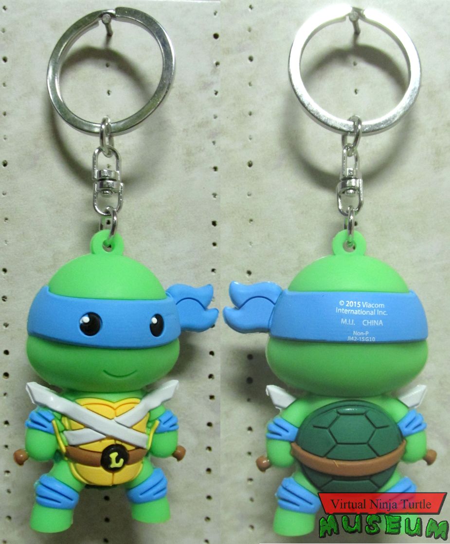 Monogram Leonardo Keyring front and back