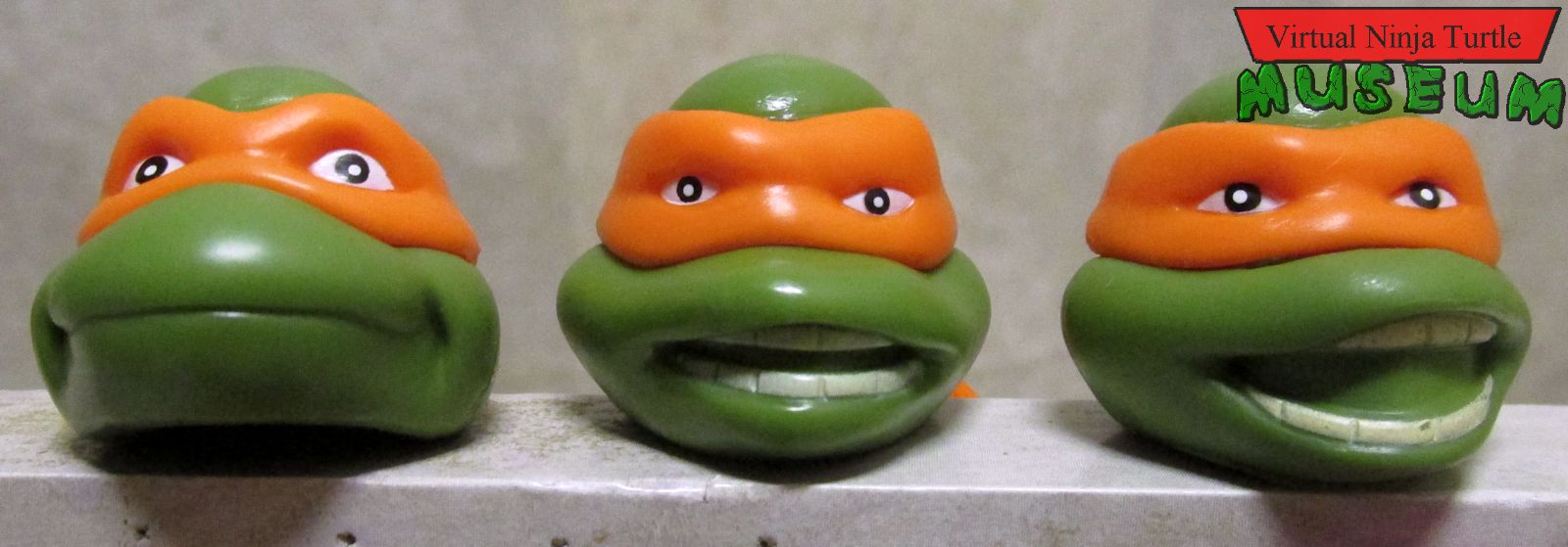 Secret of the Ooze Michelangelo spare heads