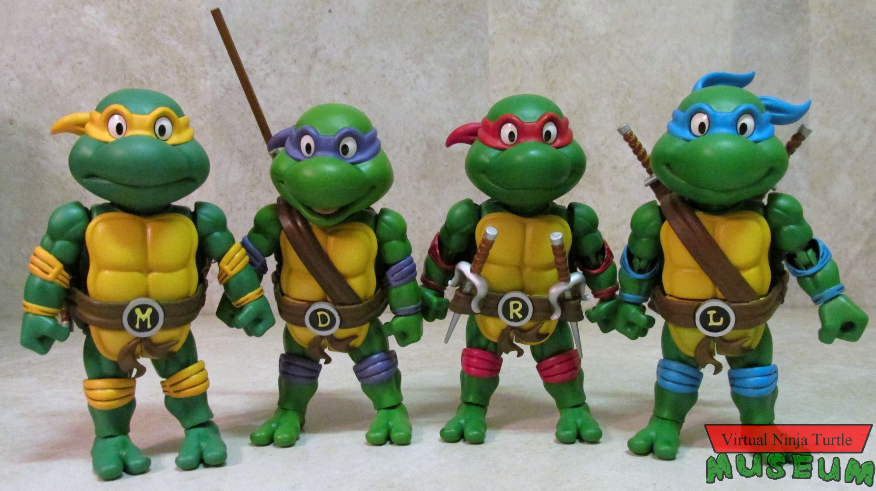 Hybrid Metal Figuration Turtles