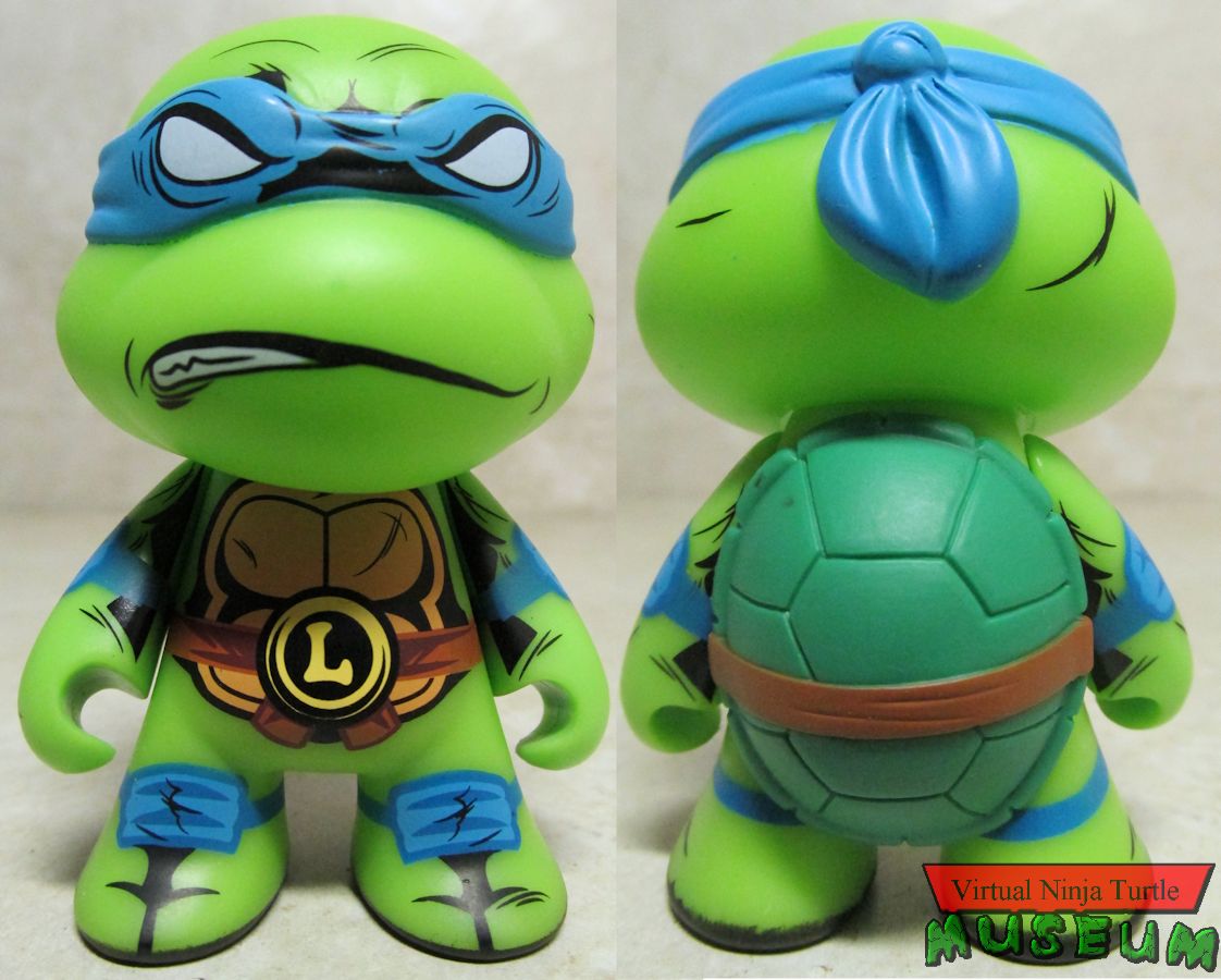 Shell Shock! Leonardo front and back