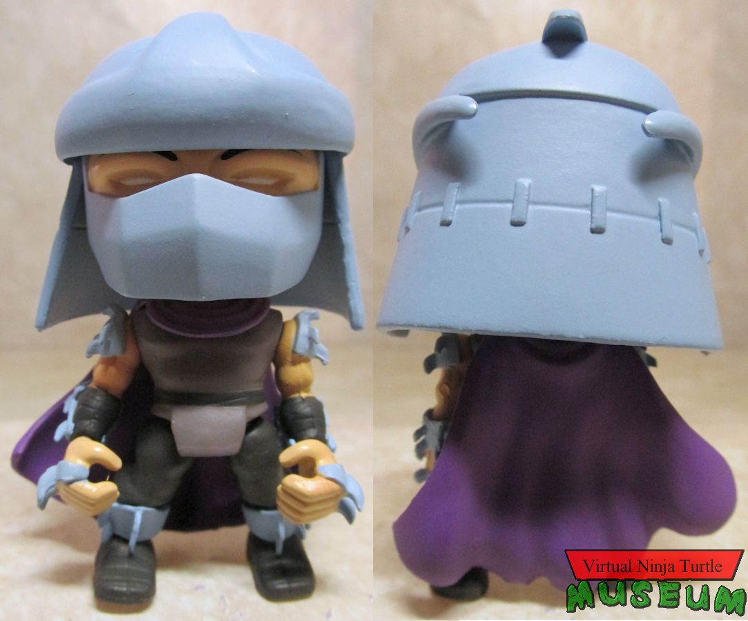 Shredder front and back