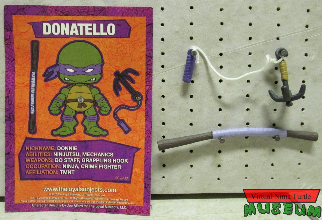 Donatello's accessories