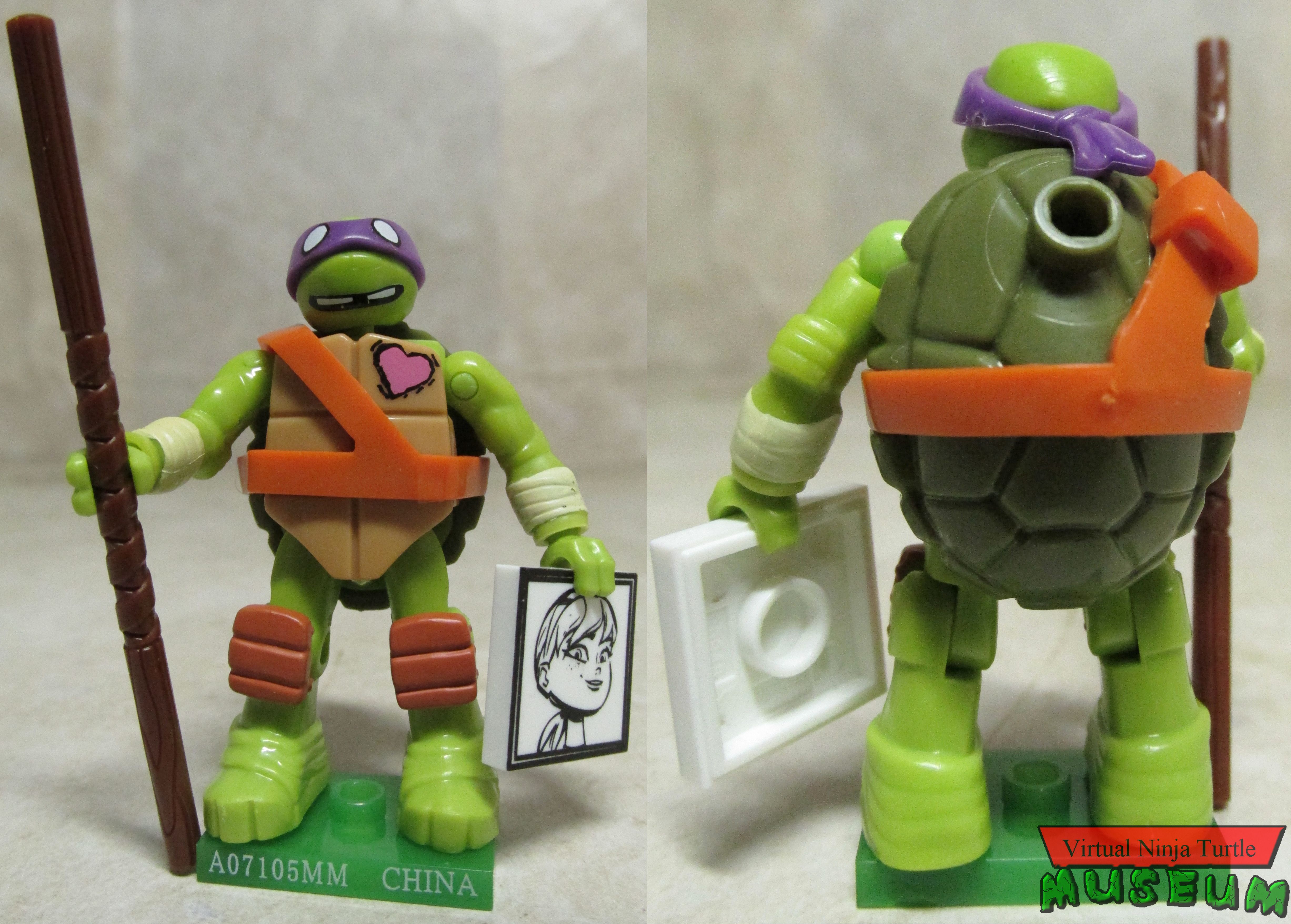 Donatello front and back