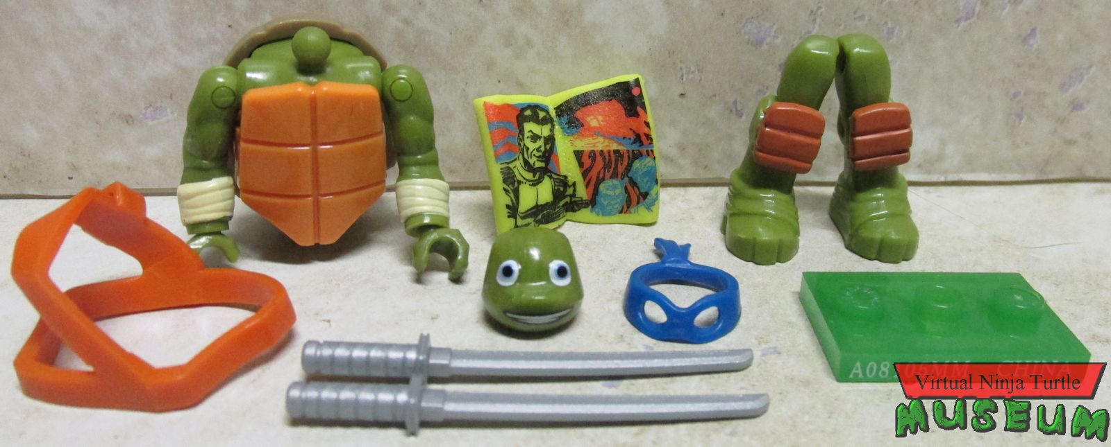 Leonardo blind bag parts