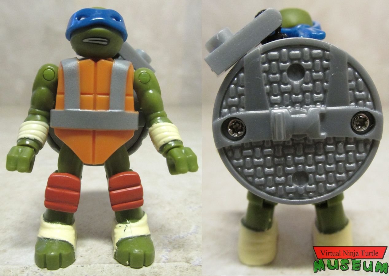 Leonardo front and back