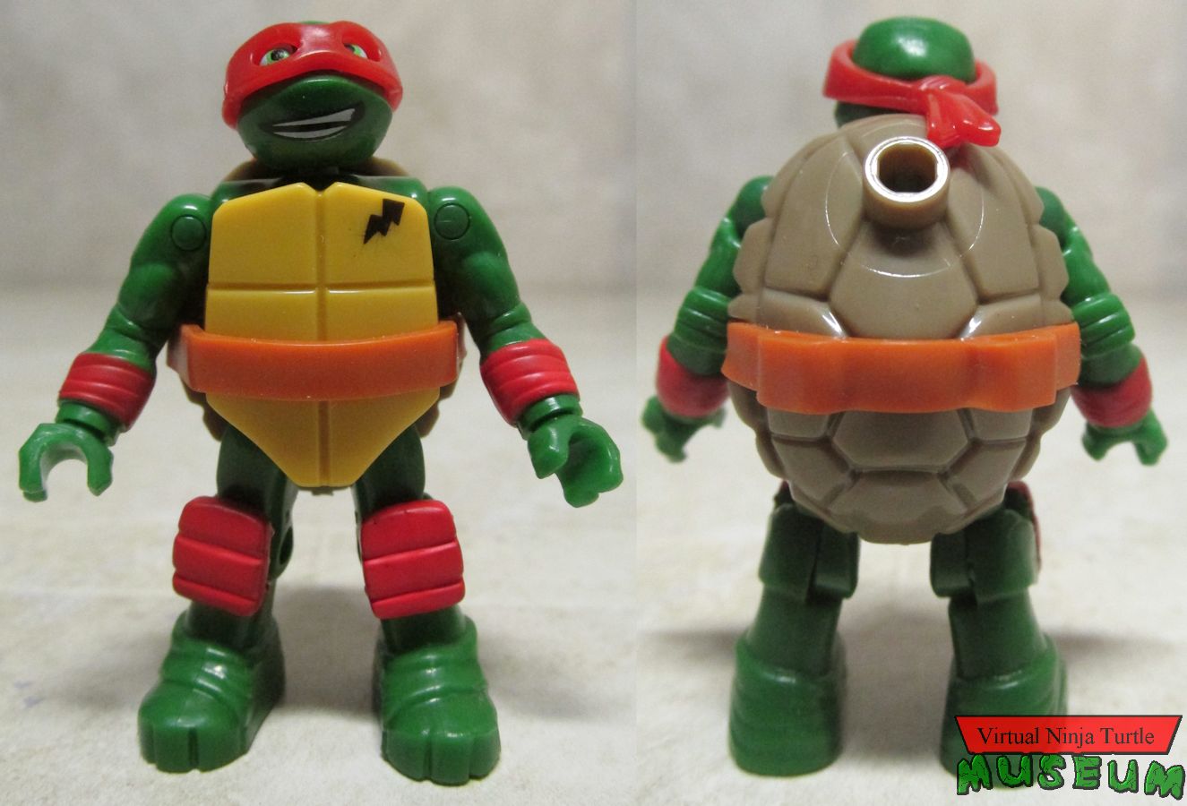 Raphael front and back