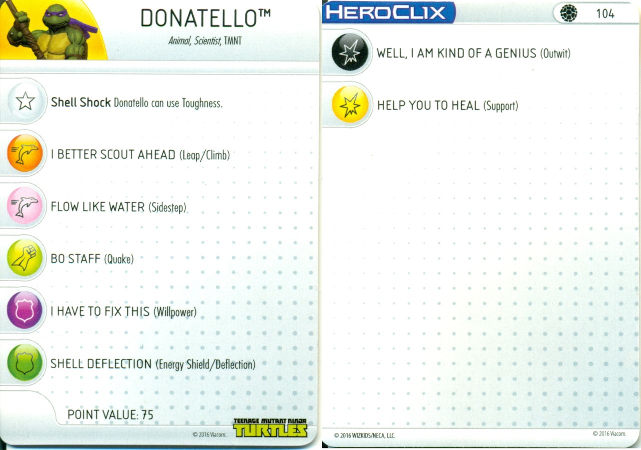 Donatello 104 front and back