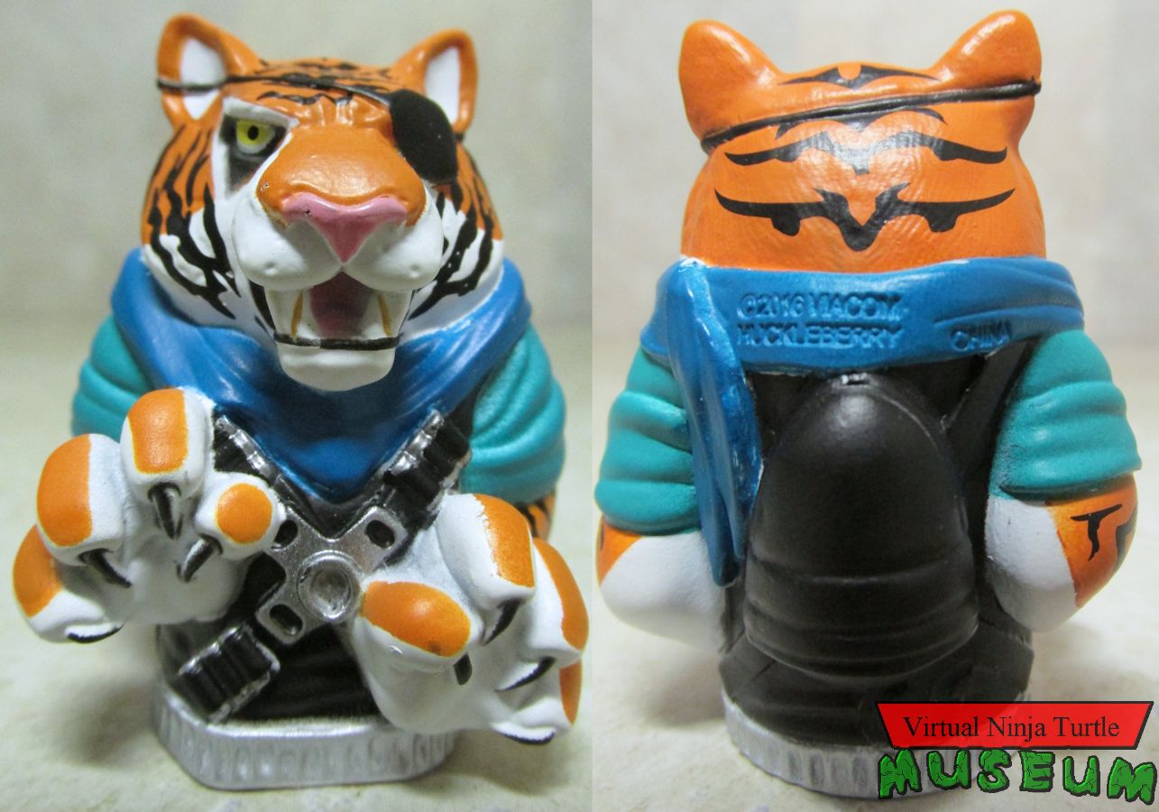 Tiger Claw front and back