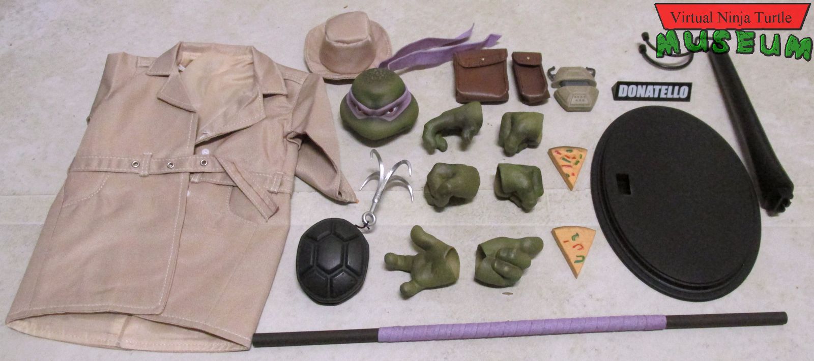 Donatello's accessories