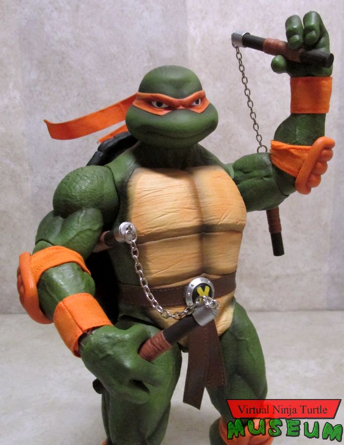 Michelangelo with nunchuks