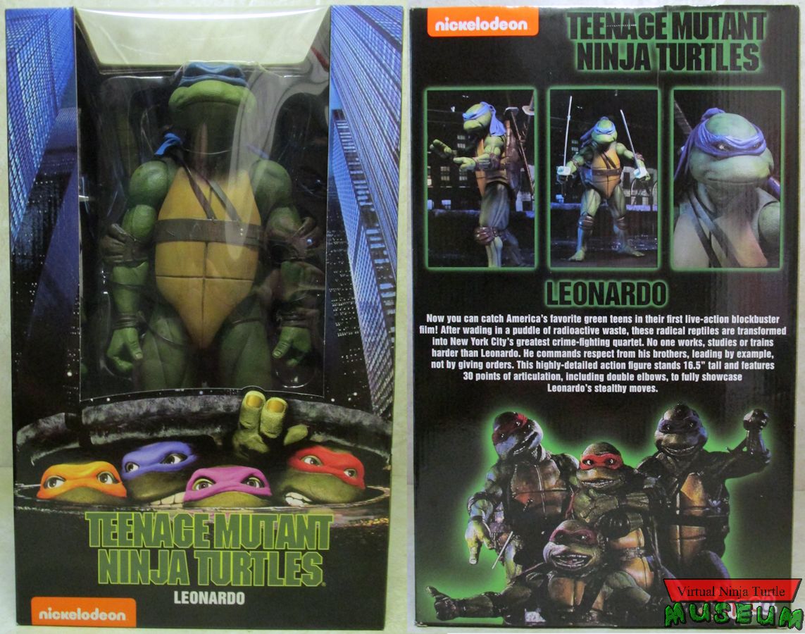 Leonardo box front and back