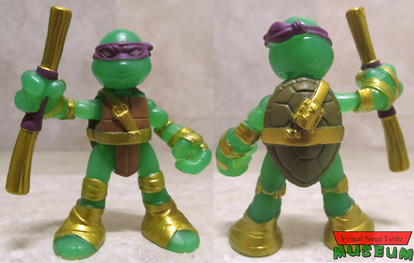 Donatello front and back