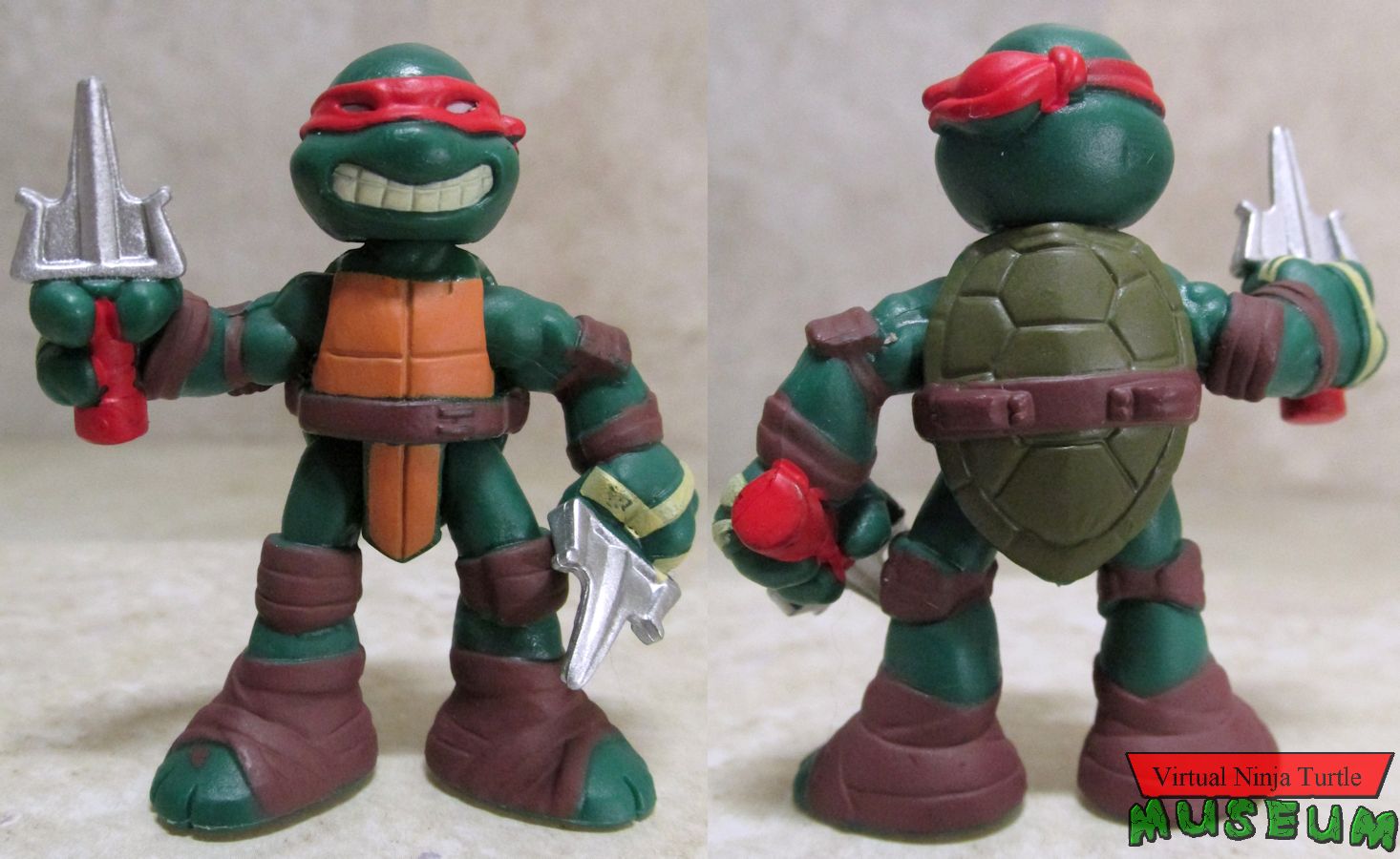 Raphael front and back