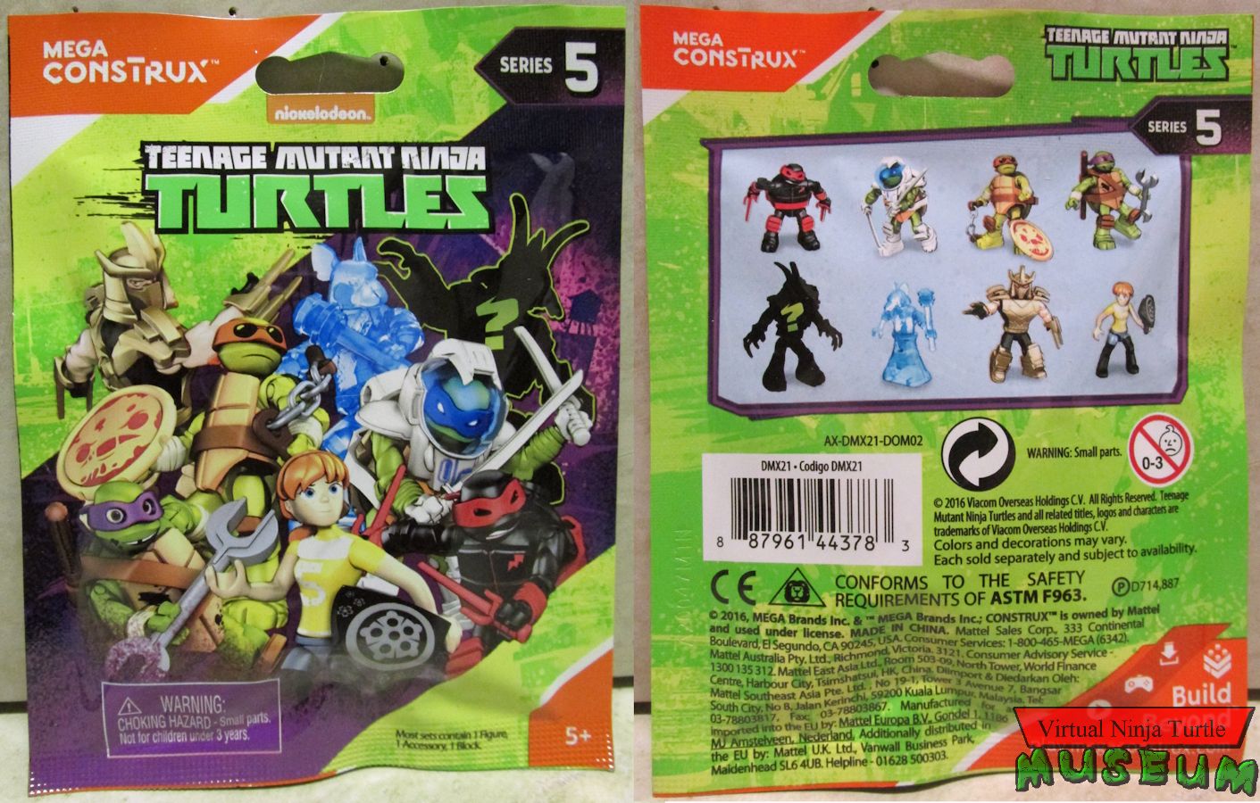 blind bag front and back