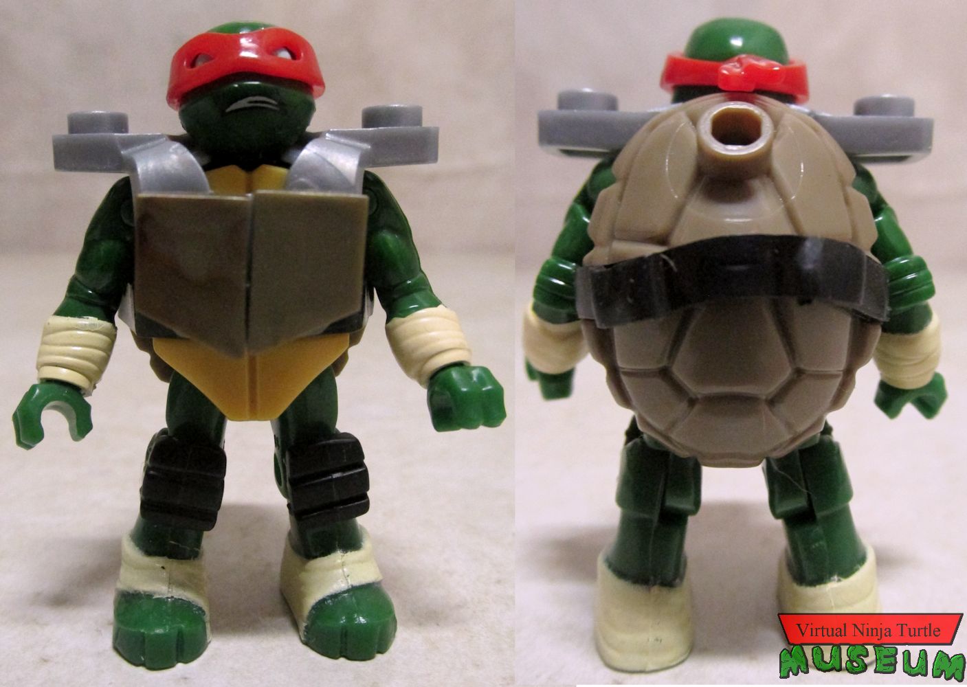 Raphael front and back