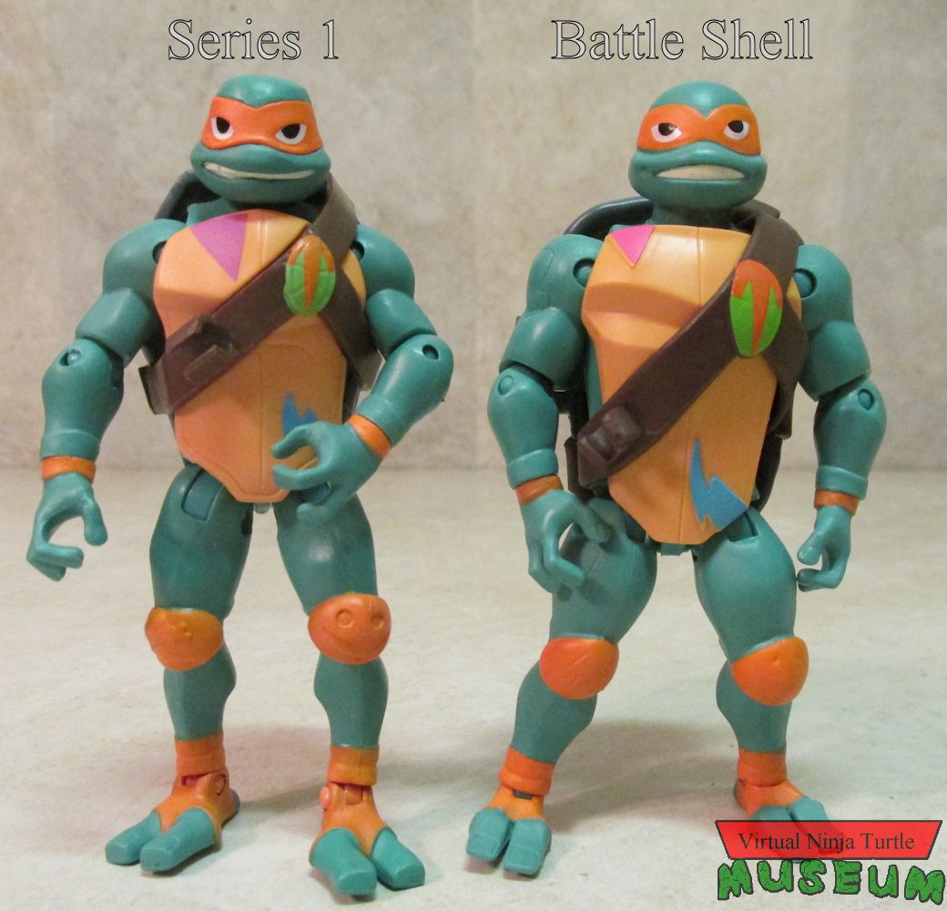 Battle Shell Michelangelo verses series one