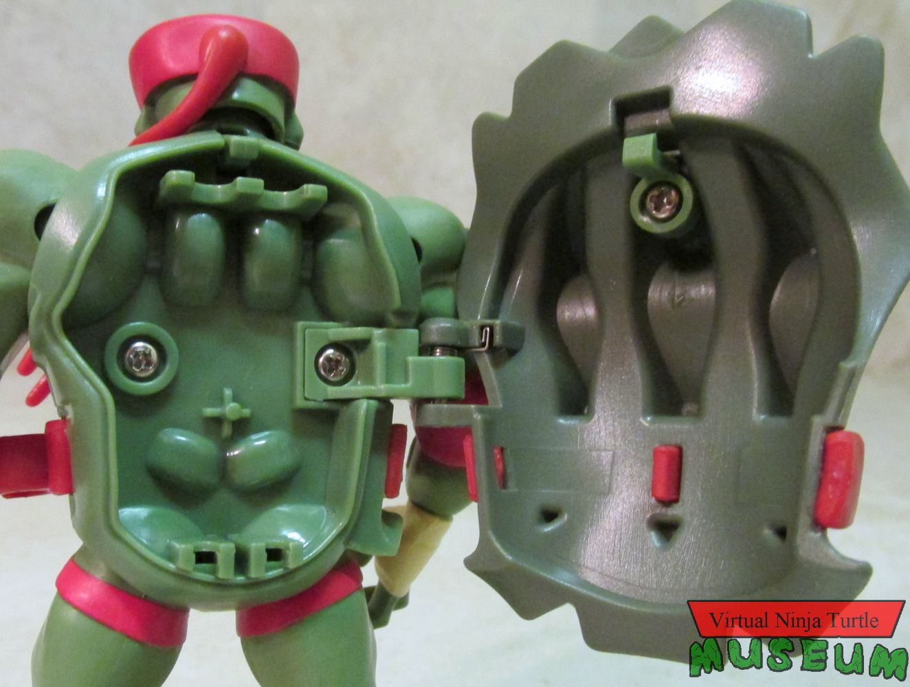 Battle Shell Raphael shell open & empty