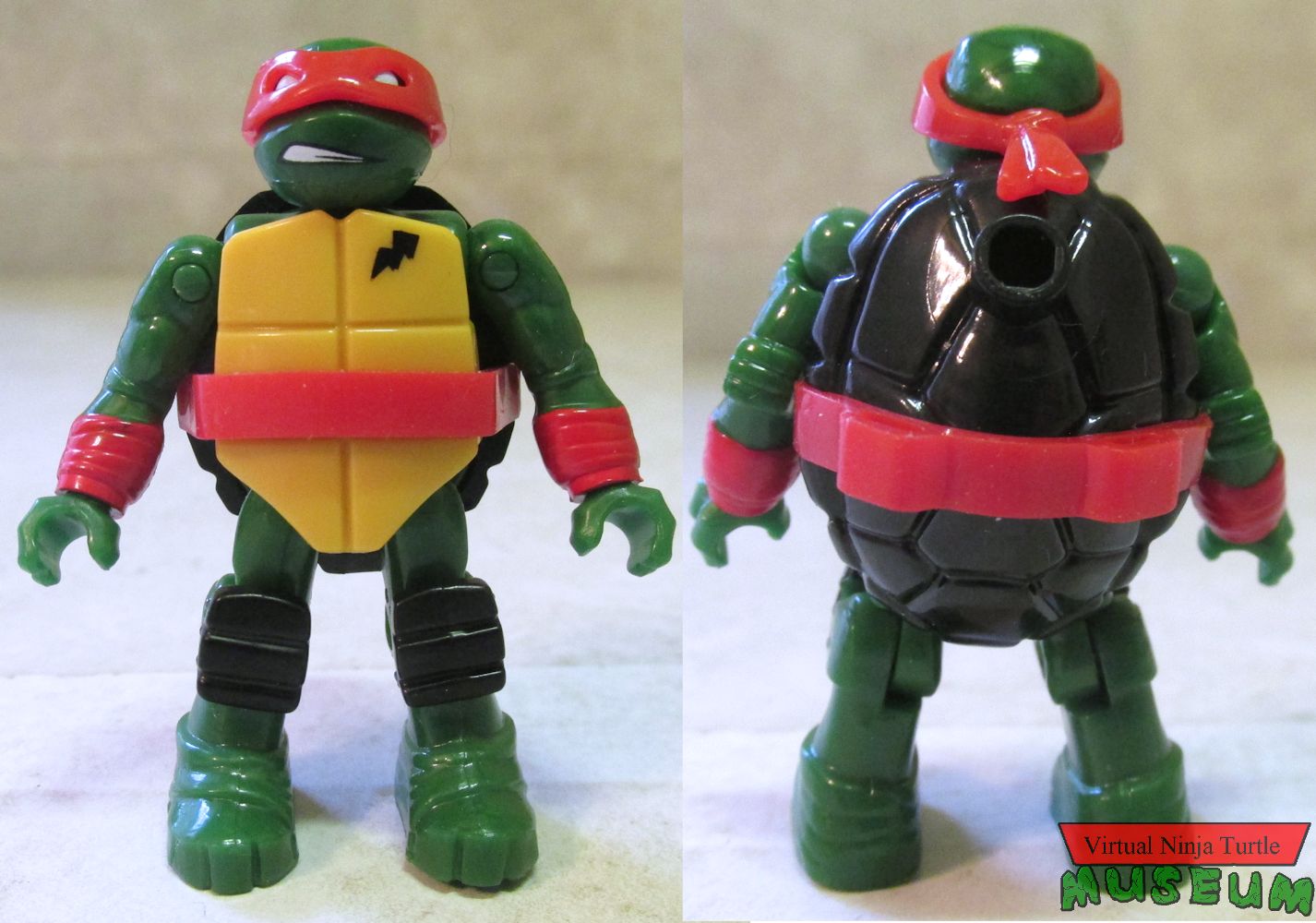 Raphael front and back