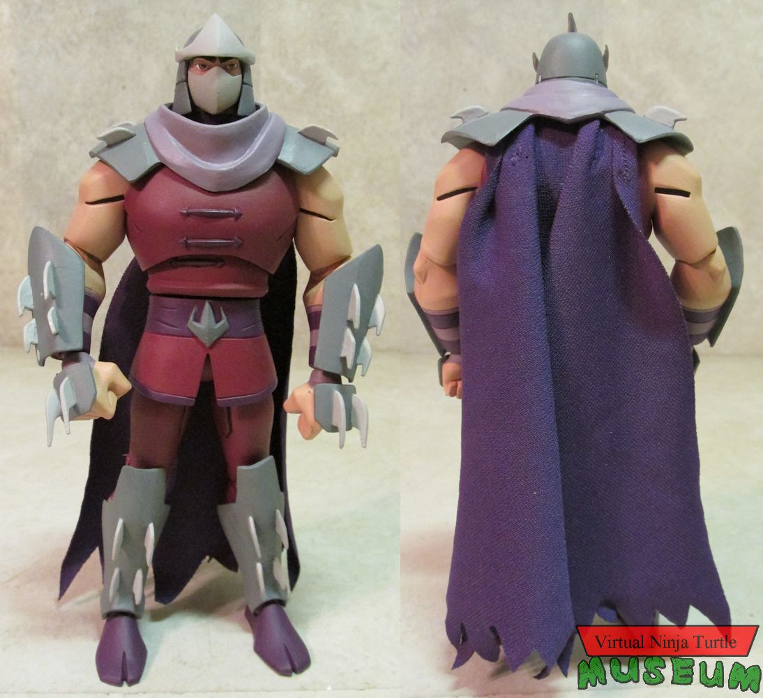 Shredder front and back