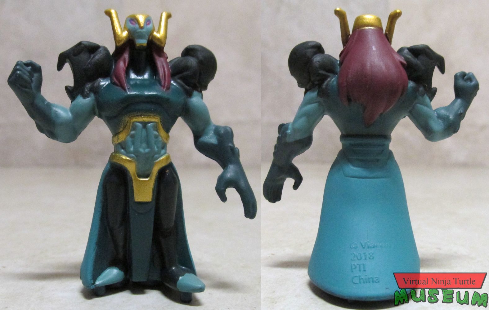 Baron Draxum mini front and back