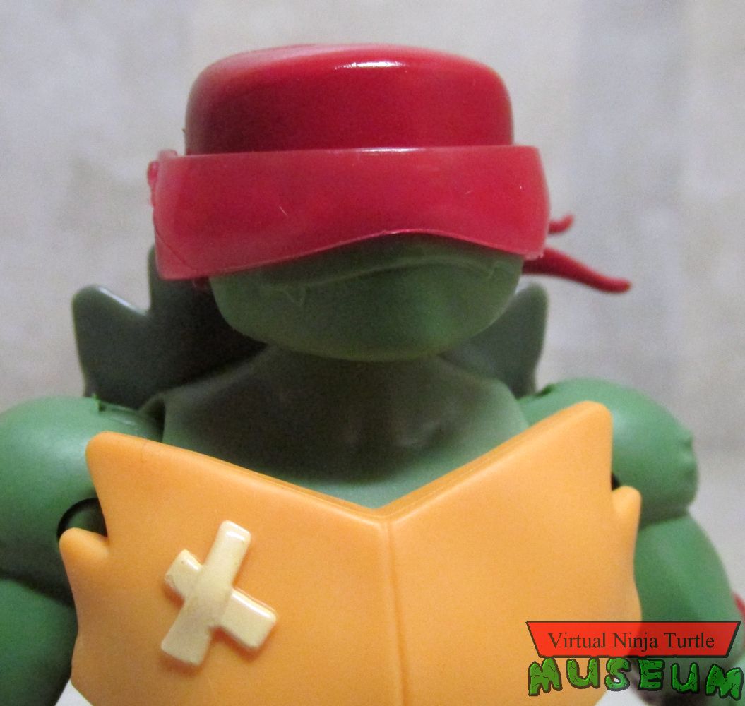 Shell Hog Raphael with visor down