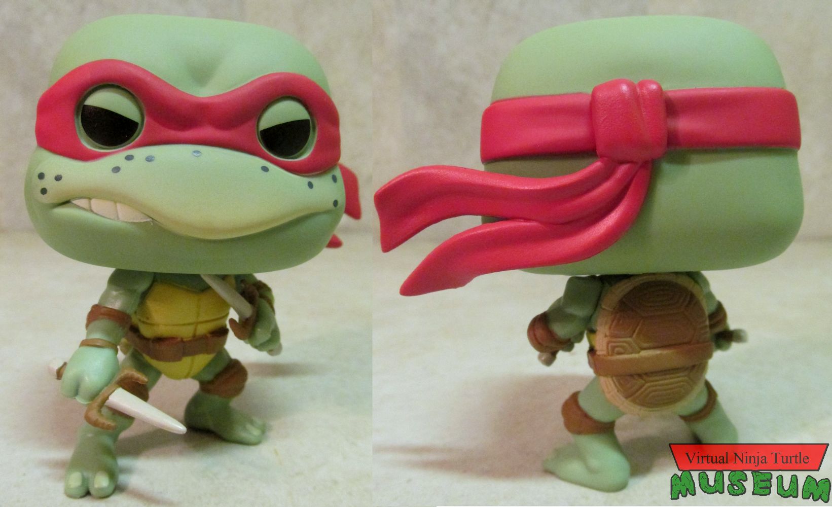 Raphael front and back