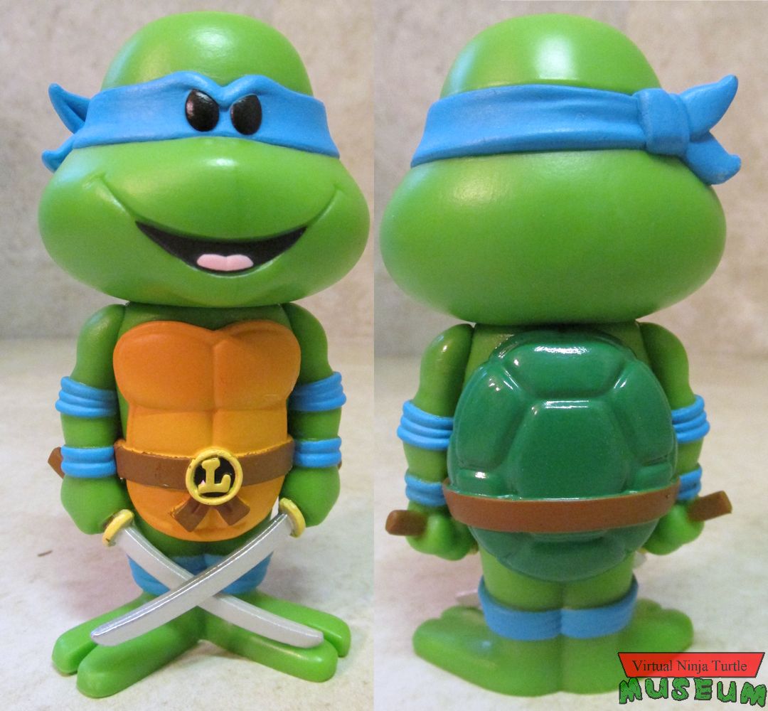 Leonardo front and back