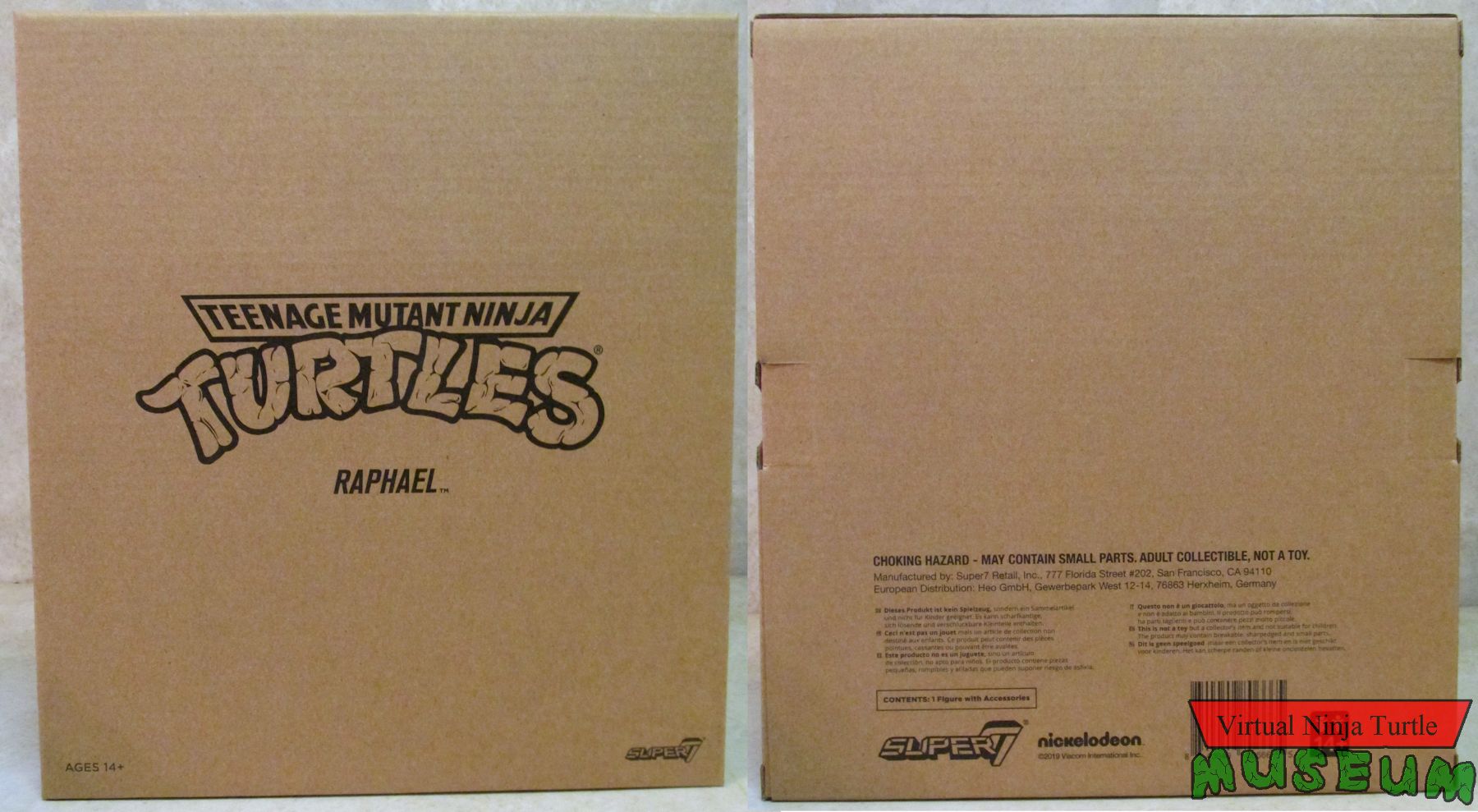 Shipper Box front and back