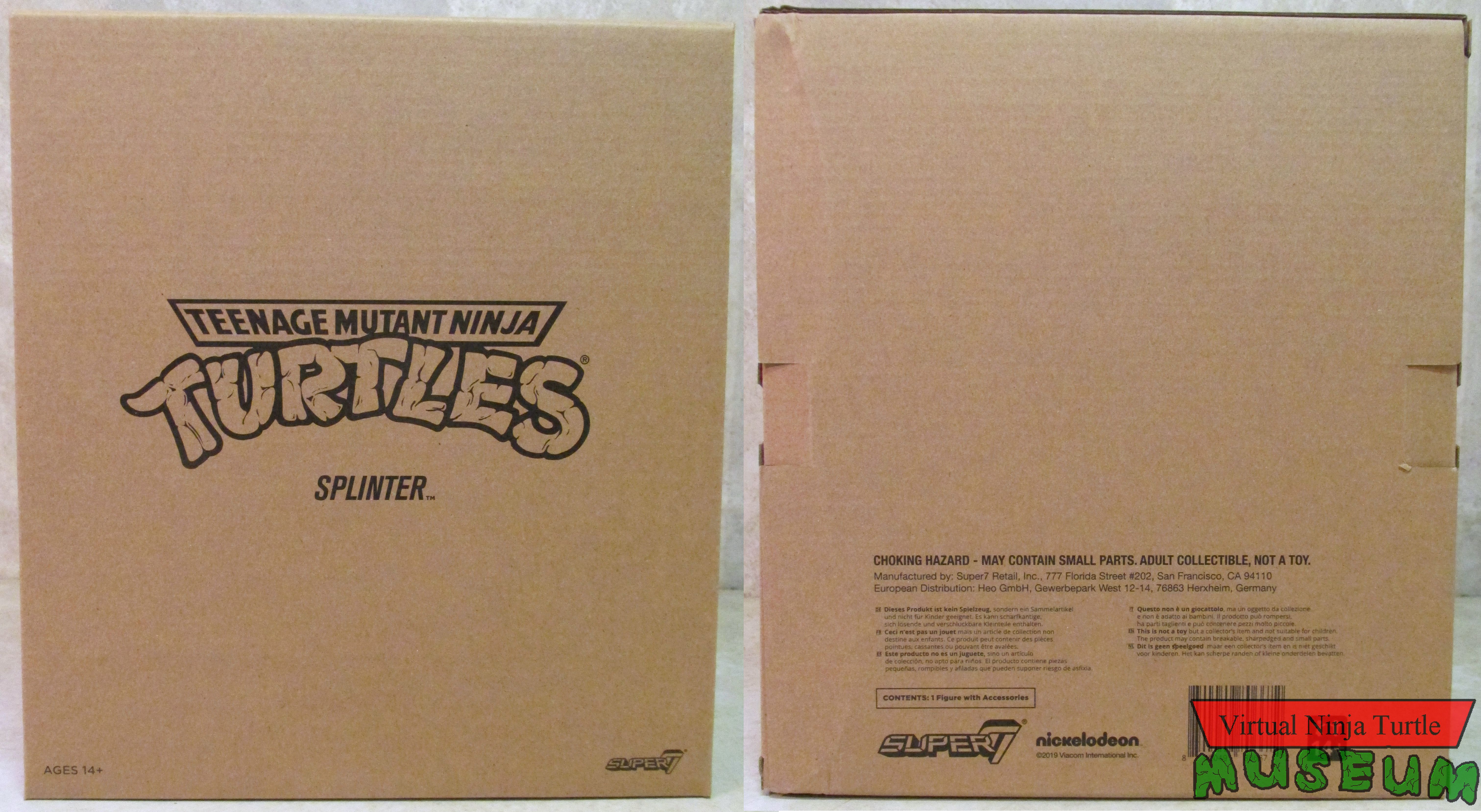 Shipper Box front and back