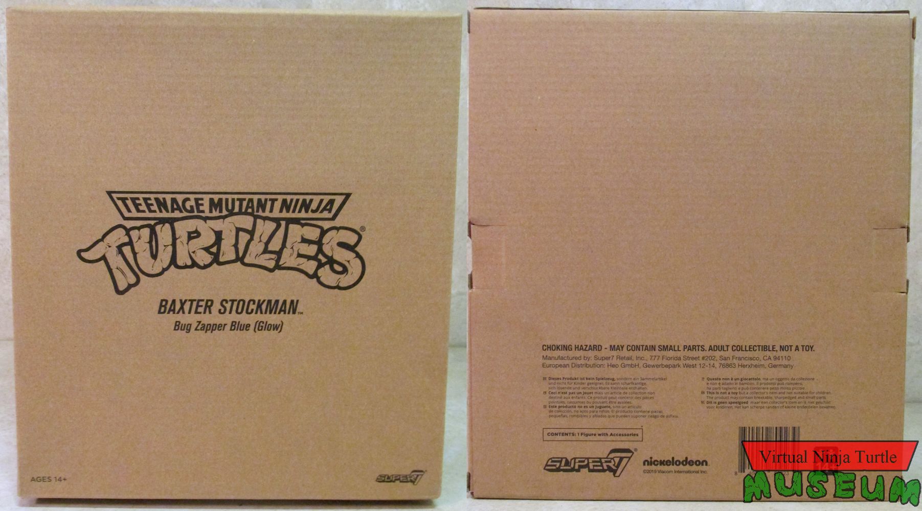 Shipper Box front and back