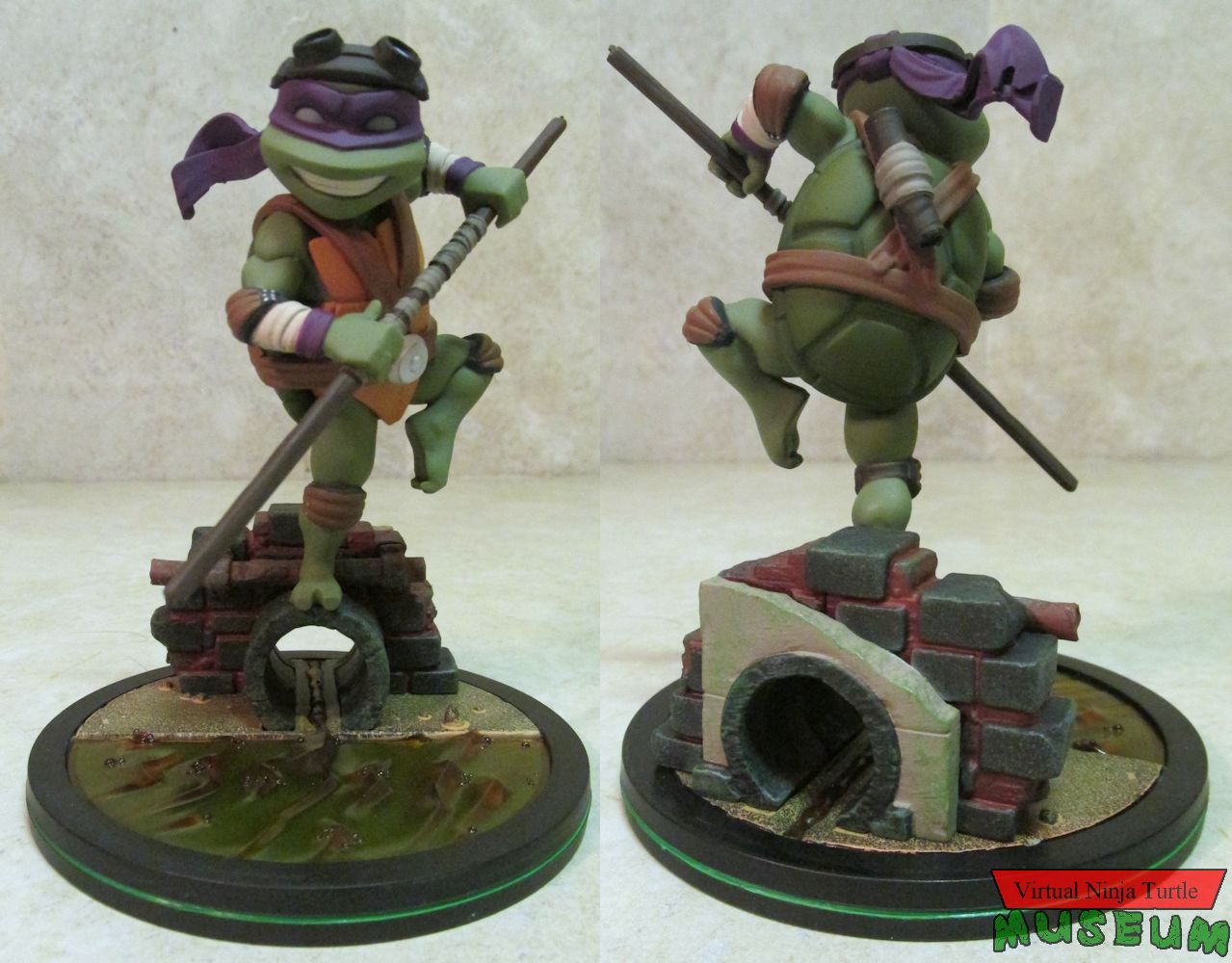 Donatello front and back