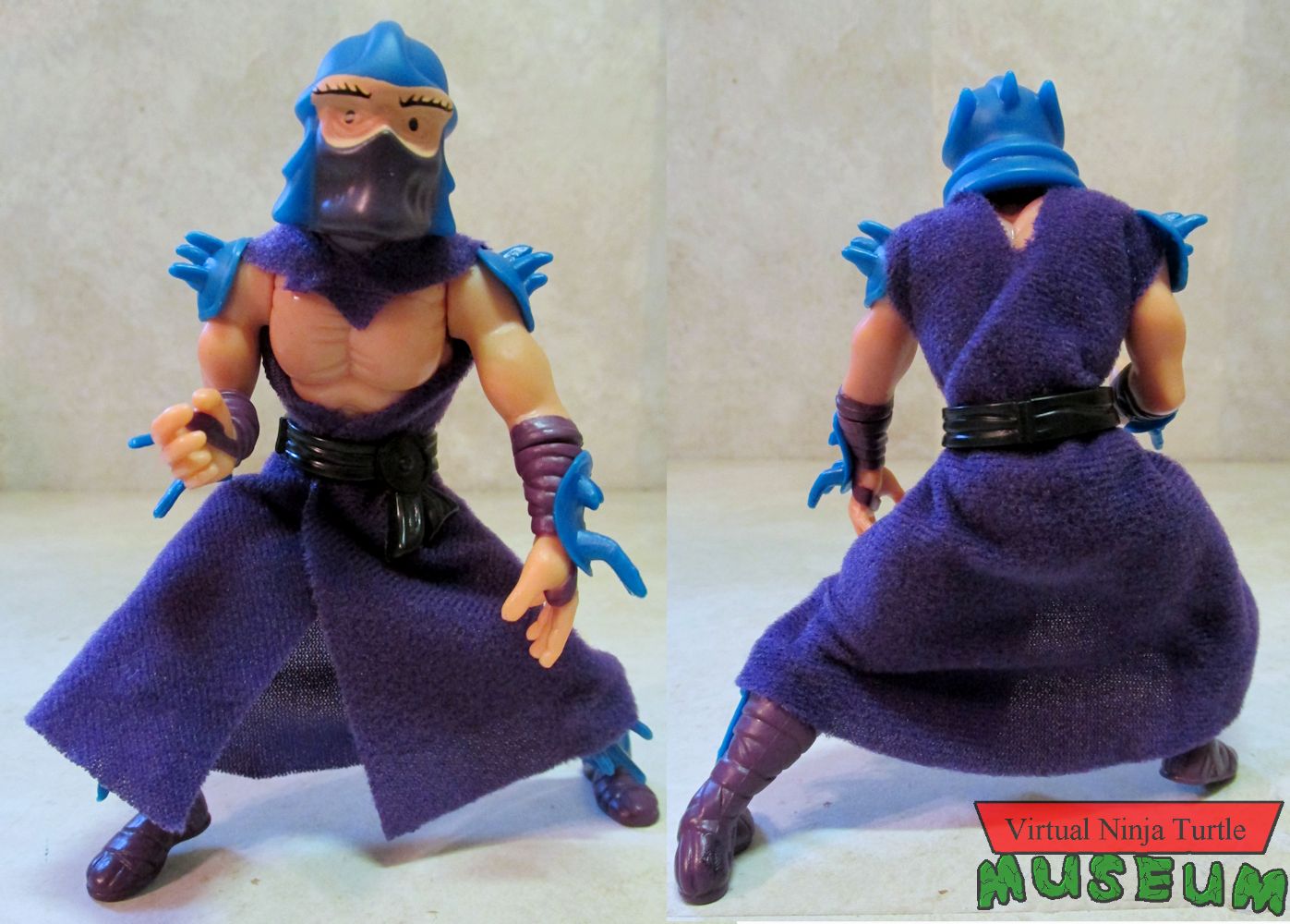 Shredder front and back