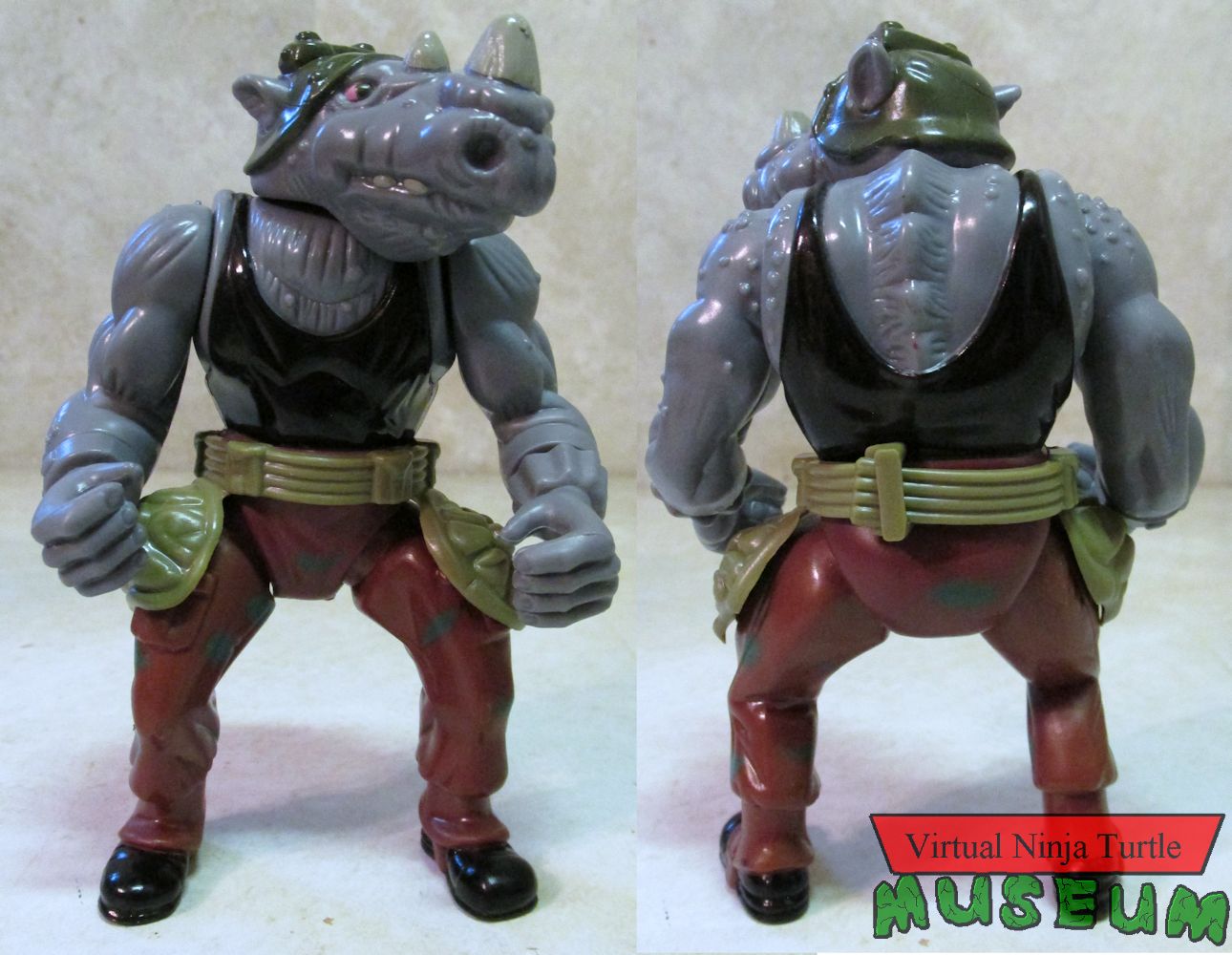 Rocksteady front and back