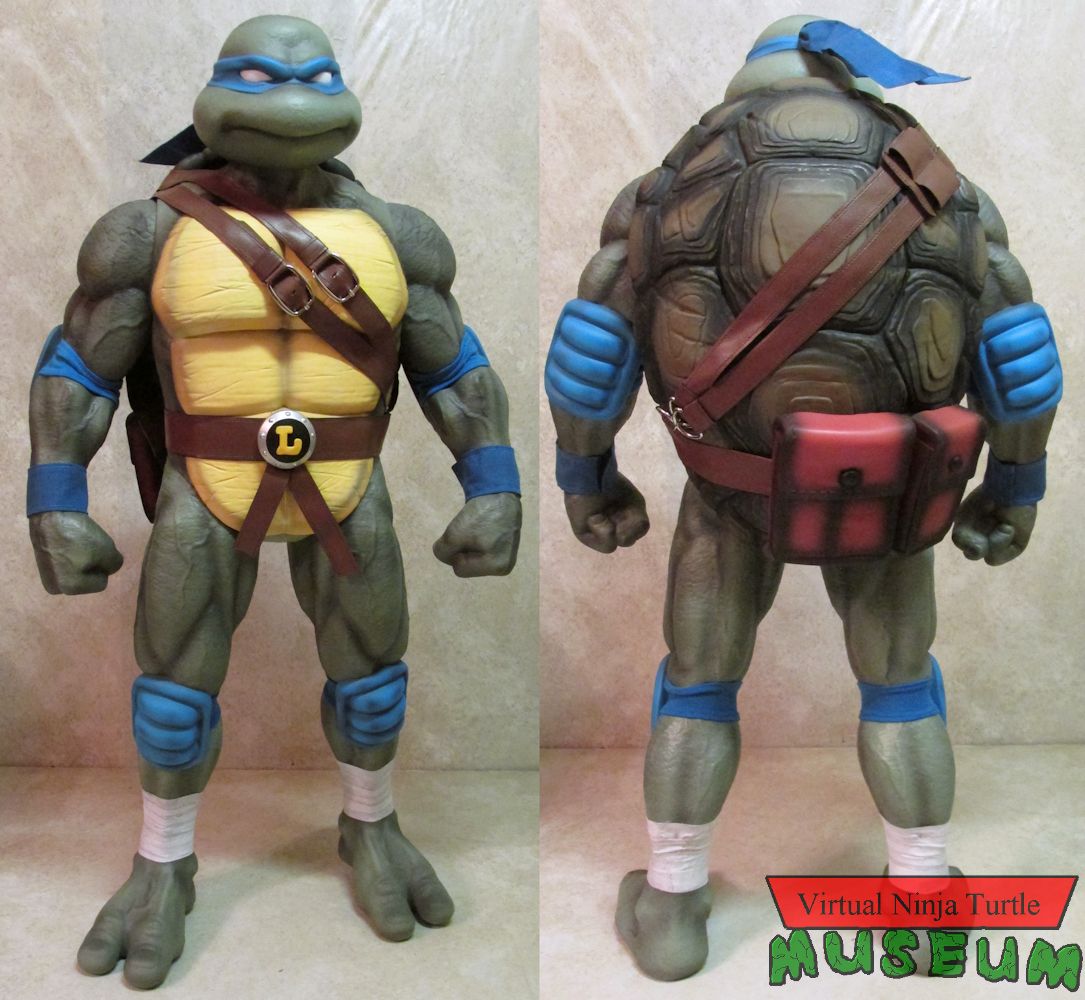 Leonardo front and back