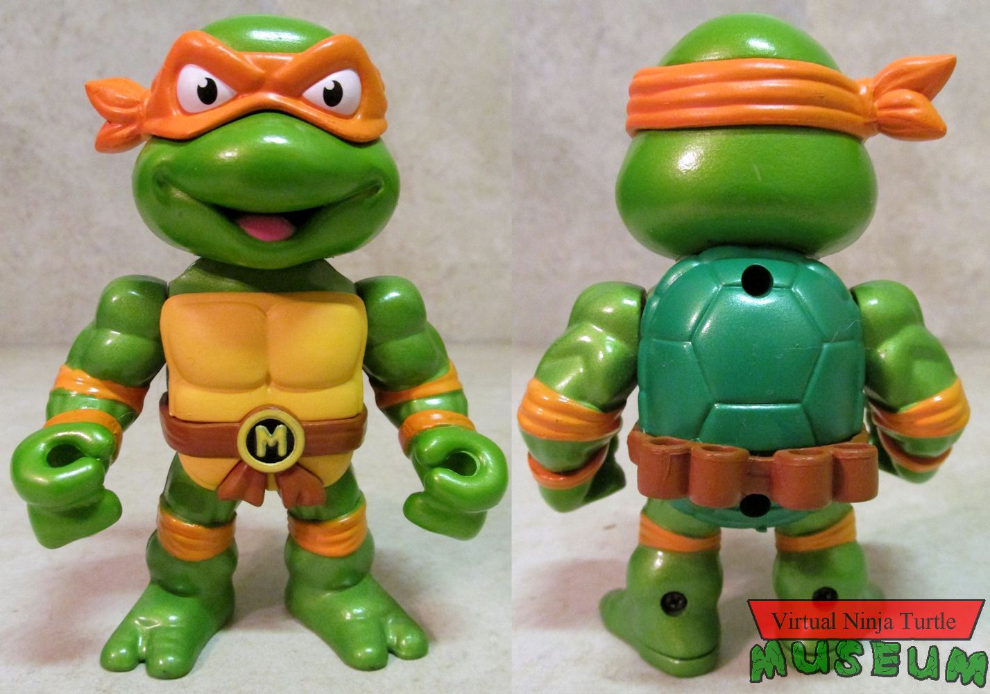 Michelangelo front and back