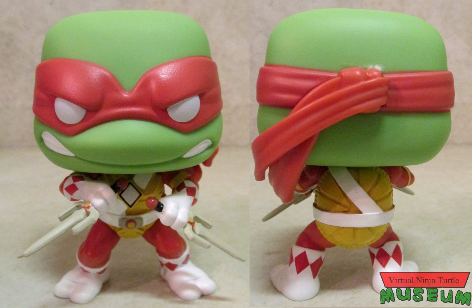 Raphael front and back